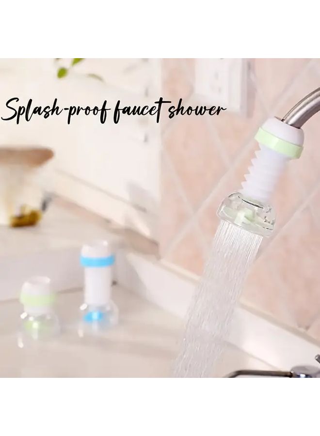 Green Faucet Extender with Rotating Spray Head for Kitchen Sink - Image 4