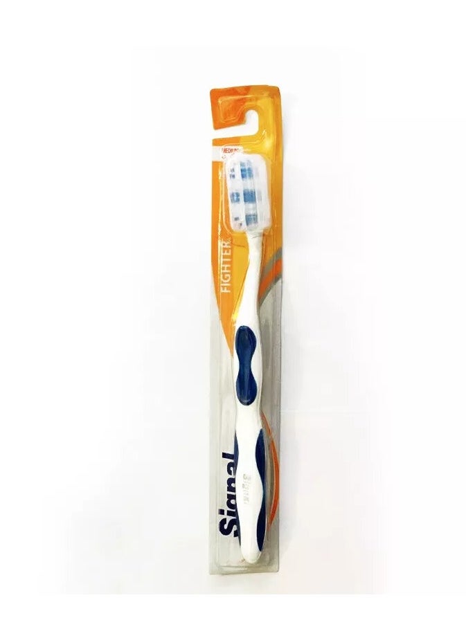 Signal - Signal Fighter Toothbrush Soft / Medium, Pack of 1, 12Pcs - Image 1