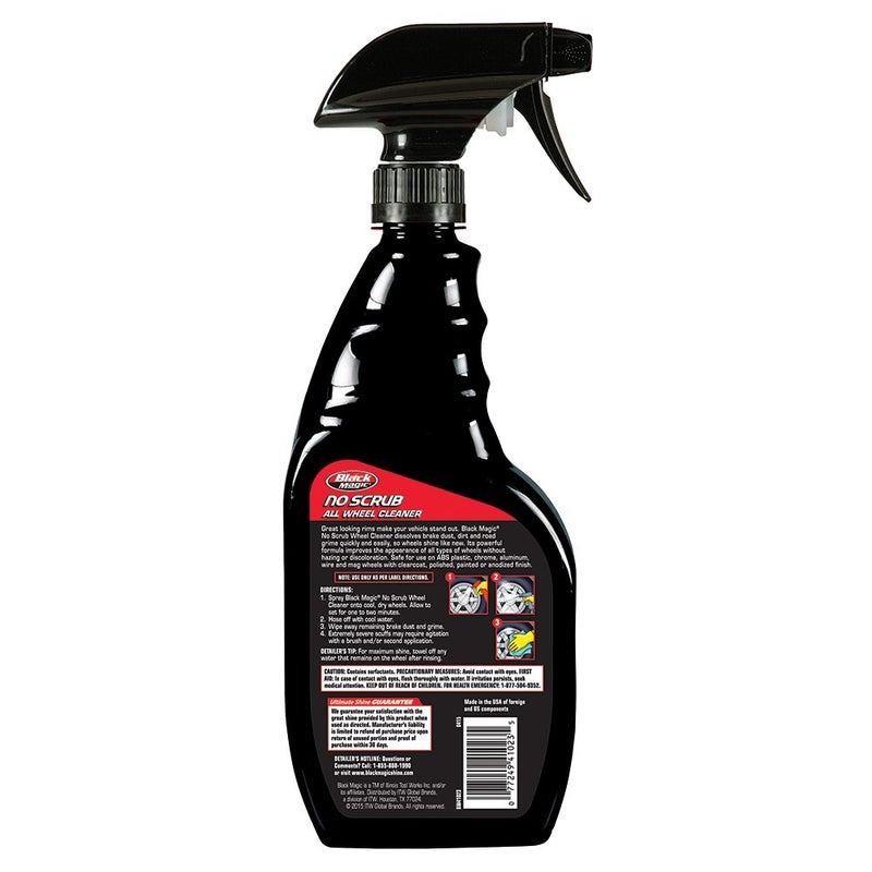 Black Magic BM41023 No No Scrub Wheel Cleaner, 23 Fluid Ounces, 1 Pack - Image 1