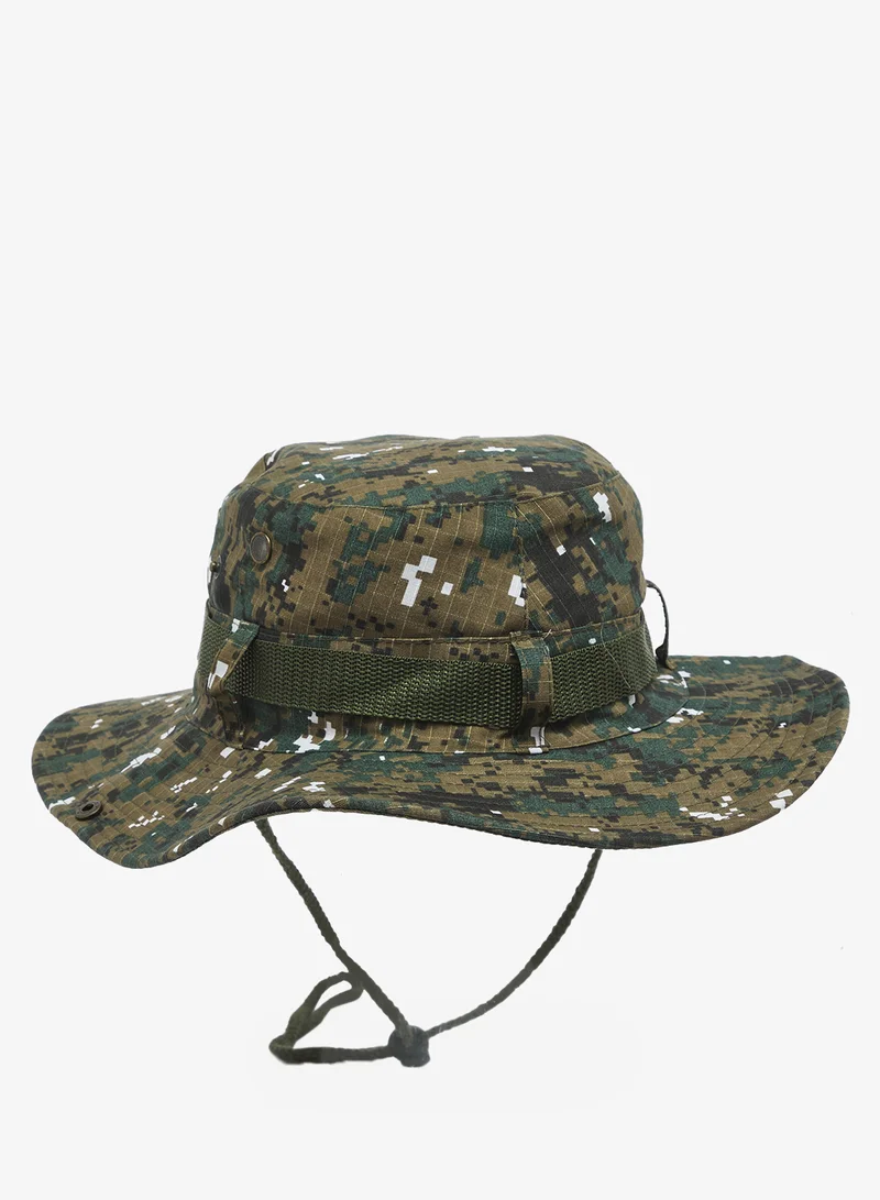 سفنتي فايف Camouflage-Patterned Boonie Hat