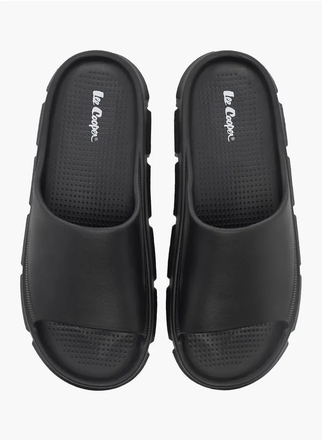 Lee Cooper Solid Beach Slides