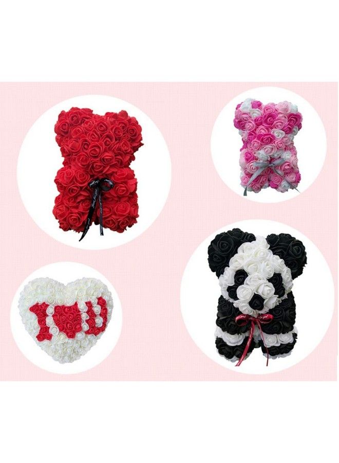 SUKPSY 100 Pcs 1.3 Inch Mini Artificial Rose Flowers Mix Color Pe Foam Fake Rose Heads Diy Wedding Flowers For Diy Bear Wedding Home Decoration Diy Crafts Party Festivalvalentine'S Day Decoration - Image 4