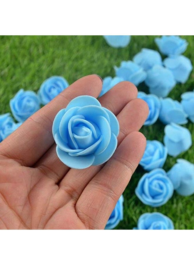 SUKPSY 100 Pcs 1.3 Inch Mini Artificial Rose Flowers Mix Color Pe Foam Fake Rose Heads Diy Wedding Flowers For Diy Bear Wedding Home Decoration Diy Crafts Party Festivalvalentine'S Day Decoration - Image 3