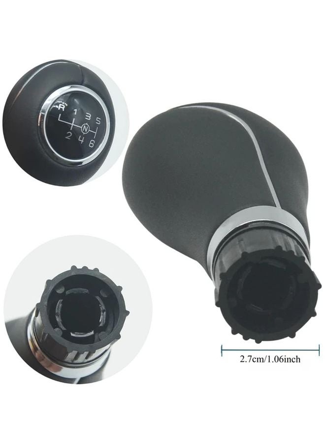مقبض ناقل الحركة الأسود لمرسيدس بنز W204 W212 C207 ناقل حركة يدوي 6 سرعات - Image 2