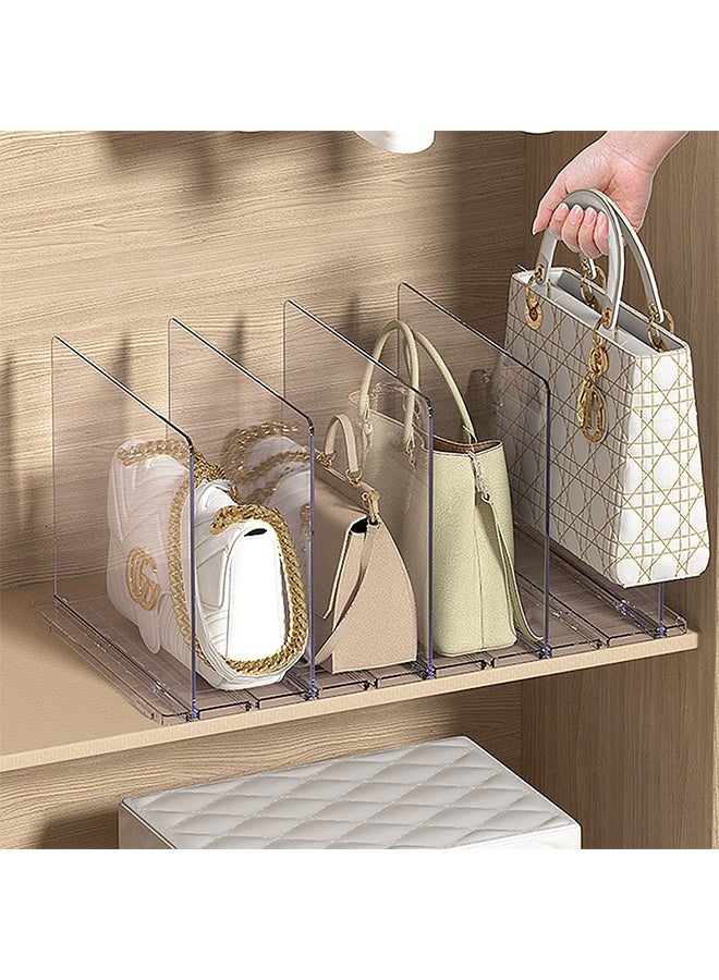 الصندوق المُقسَّم لحفظ الأغراض / اللوحة المُقسمة، رف الحفظ النوع المُدرج متعدد الوظائف، لوحة تقسيم خزانة النوم في المطبخ، رف عرض الأغراض، رف الكتب المنزلي، رف الحفظ - Image 1