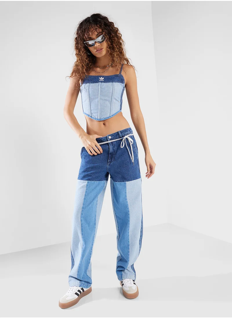 اديداس اوريجينالز Ksenia Denim Corset Top