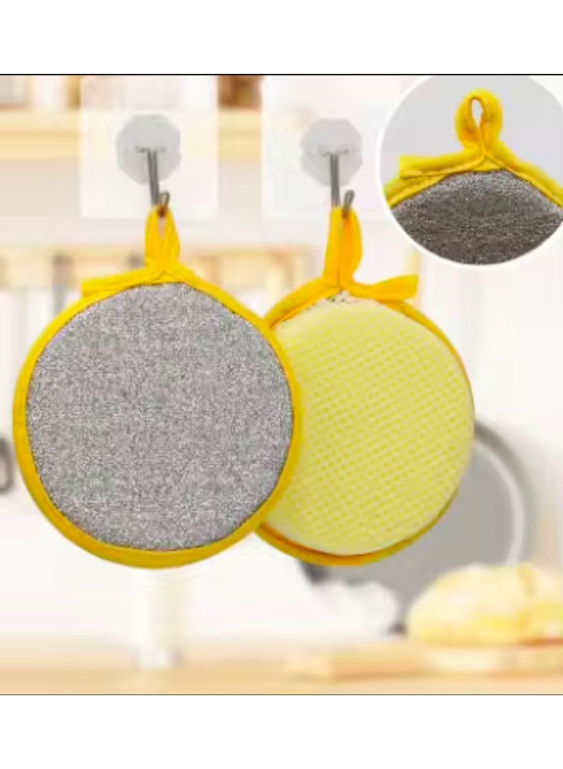 Premium Dual-Sided Scouring Sponges for Kitchen - Heavy Duty (Pack of 10) - Image 5