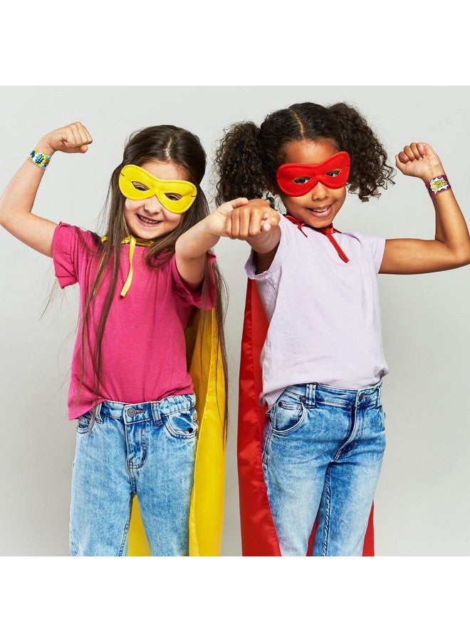 Junkin 40 Pieces Hero Party Favors Slap Bracelets For Kids Boys Girls Snap Bracelets Hero Party Supplies Wristband Bracelets Target Comic Quotes Sayings Bracelets Birthday Party Supplies 10 Styles - Image 5