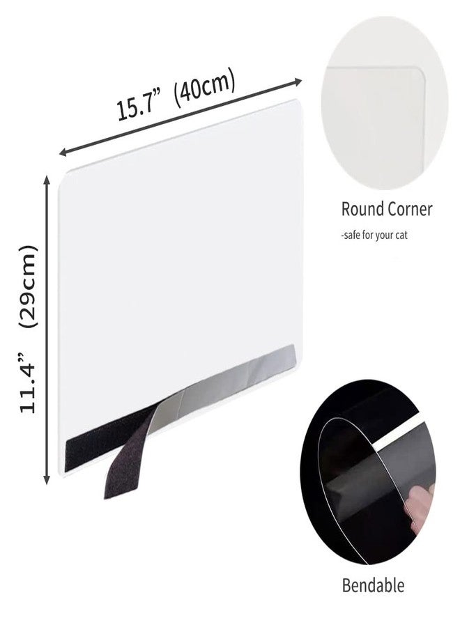Oncpcare 6 Pack Cat Litter Box Pee Shields, High Side Open Top Kitty Pan Shield - Keep Litter in The Pan, (Box Not Included) - Image 2
