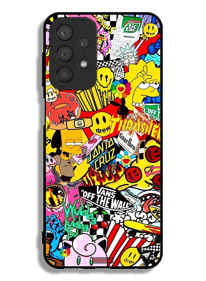 Tolwak Samsung Galaxy A23 4G Protective Case Cover Off The Wall - Image 1