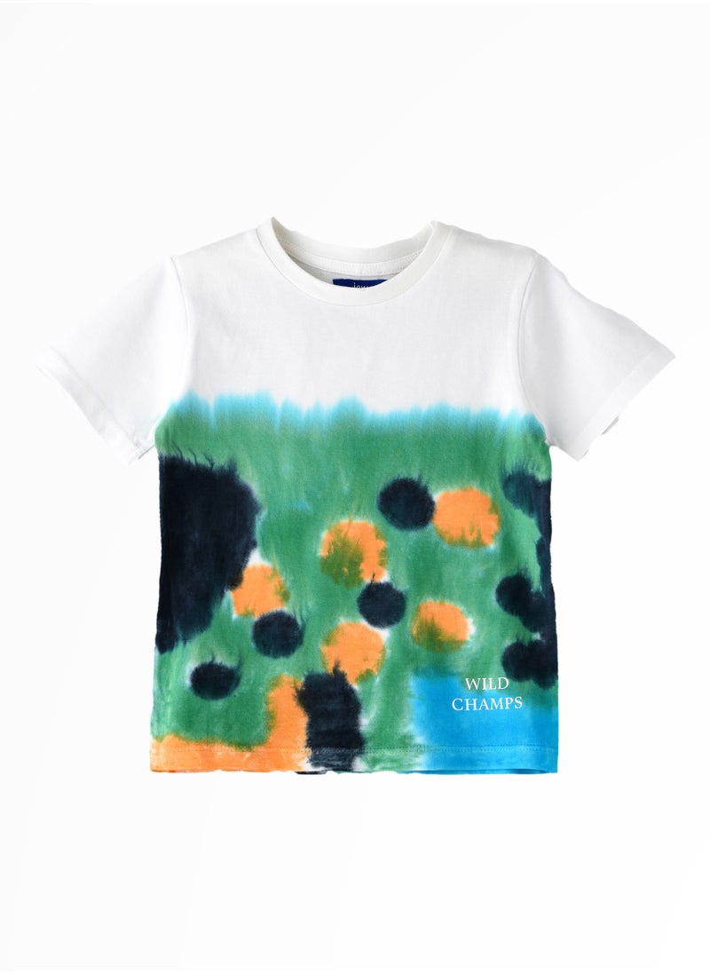 JAM Playful Prints & Comfy Cotton: Boys' Short-Sleeve Tees for Spring & Summer  - Image 1