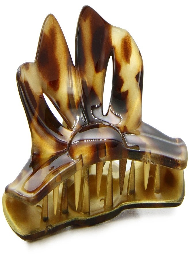 Caravan Maxi Flair Bow In A Hair Claw Painted By Hand In Gold Betty Fashion Color - Image 1