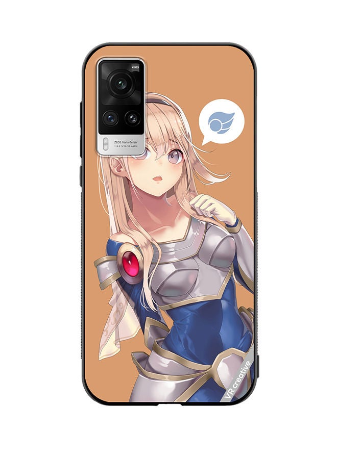 VR CREATIVE Protective Case Cover For Vivo X60 Pro League Of Legends Anime Girl Design Multicolour - Image 1