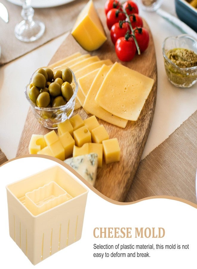 ياردوي قالب ضغط التوفو من ياردوي، 3 قطع، قالب ضغط بلاستيكي لصنع التوفو والجبن منزليًا، مجموعة أدوات مطبخ لصنع التوفو - Image 4