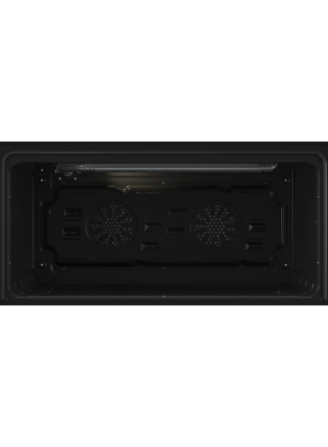 Gorenje 90 cm Freestanding Gas Cooker GGI9B20S – 5-Burner Hob with Triple Ring Burner, 105L Fan-Assisted Oven, EcoClean Enamel, and Stainless Steel Finish GGI9B20S silver - Image 5
