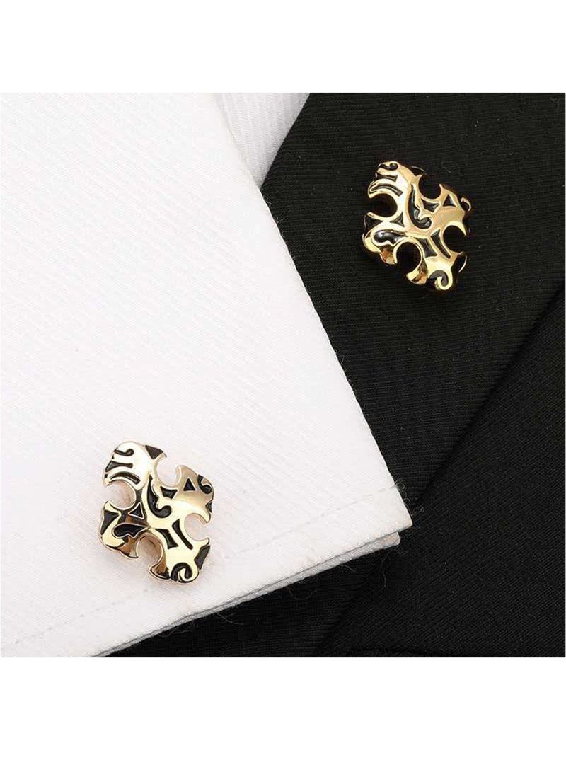 DB Innov. Pin Brooch, 1PC Golden Premium Copper Pin Brooch for Women Men Children, Lapel Pins Shirt Collar Brooch Buckle Lapel Pins Badge Suit Clip Accessory for Clothing Bags Jackets Shirts. - Image 3