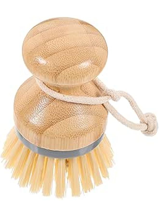 Multipurpose Kitchen Scrub Brush for Dish Cleaning Long Handle Scraper Tool - Image 1