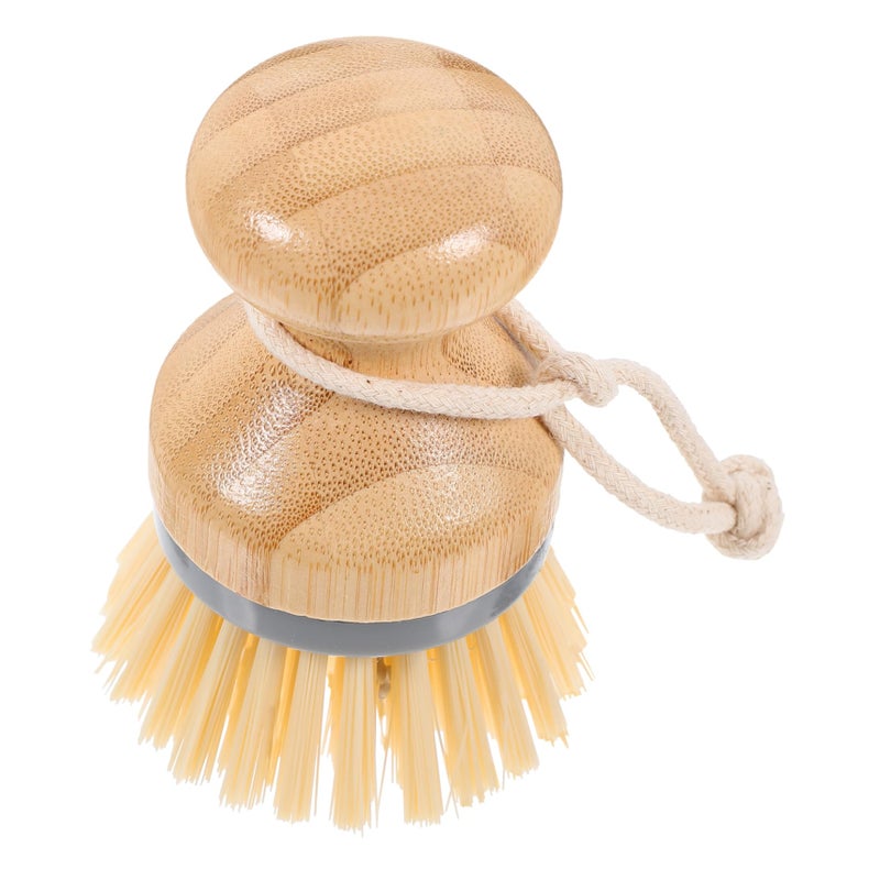 Multipurpose Kitchen Scrub Brush for Dish Cleaning Long Handle Scraper Tool - Image 2