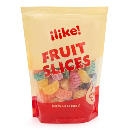 iLike Fruit Slices Jelly Candy 2 Pound Bag Assorted Flavors SugarDusted Old Fashioned Candy for Buffets Holiday Gifting Dessert Decorating - Image 3
