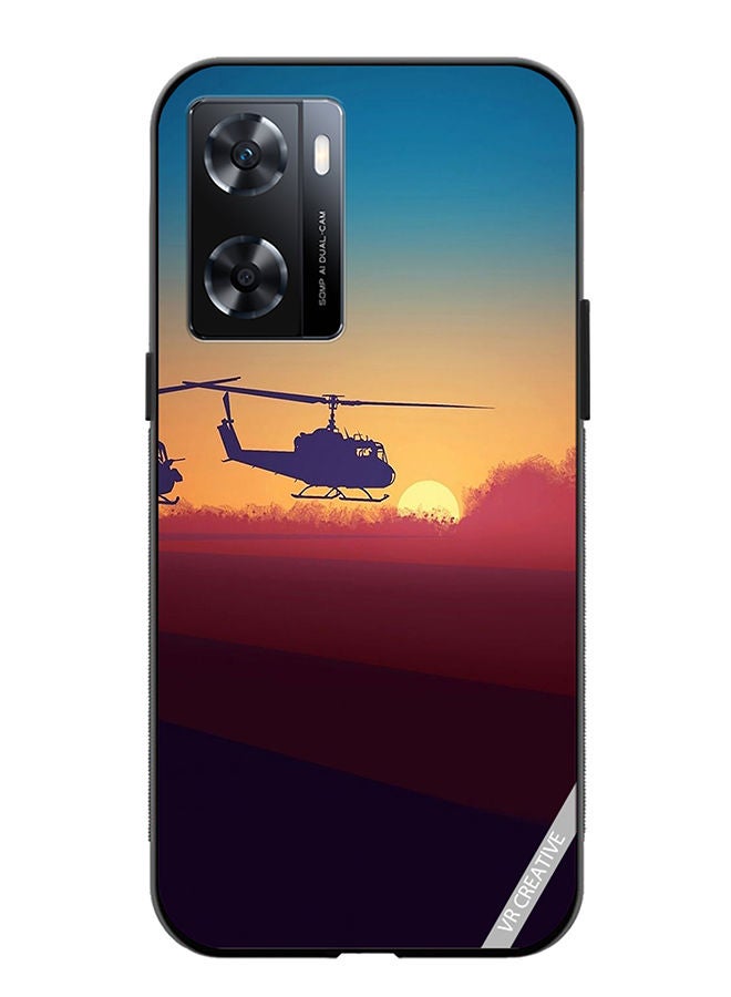 VR CREATIVE Protective Case Cover For OnePlus Nord N20 SE Military Choppers Design Multicolour - Image 1