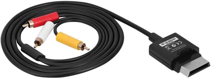 ZERONE TV AV Cable Wire, 1.8M Component ABS Cord AV Cable Audio Video Cord for 360 Slim Replacement - Image 1