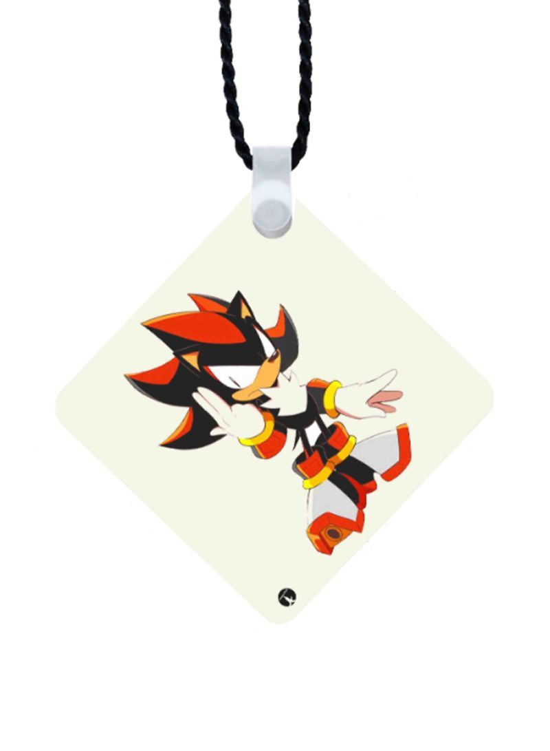RKN Shadow From Sonic Printed Car Mirror Pendant - Image 2