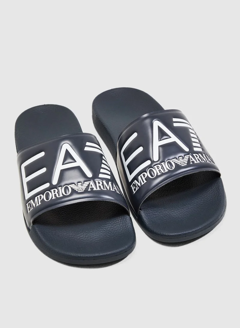 EA7 Emporio Armani Logo Slides