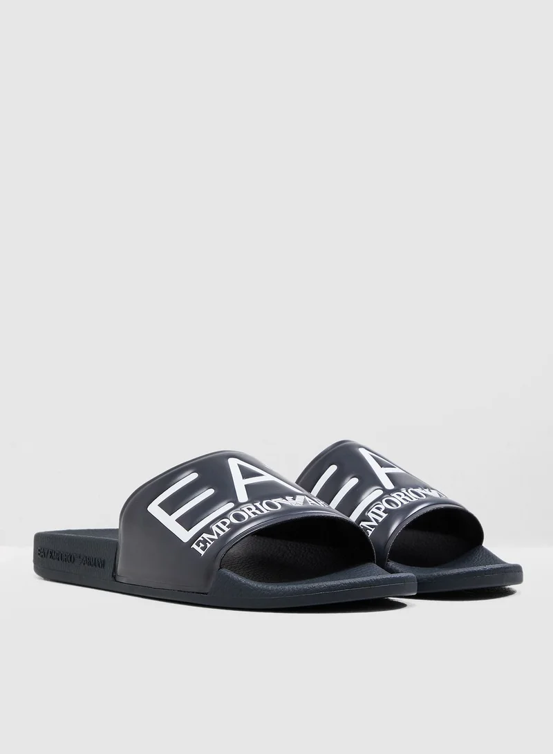 EA7 Emporio Armani Logo Slides