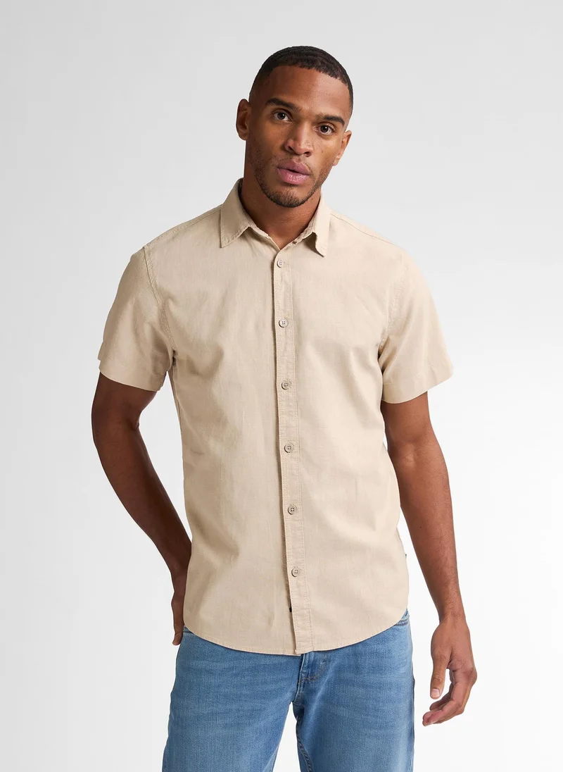 Petrol Industries Men Shirt Short Sleeve Uni