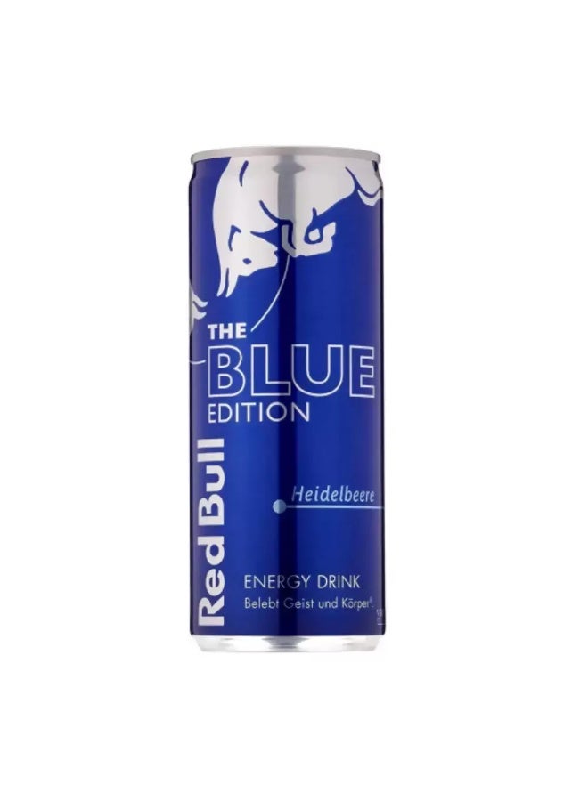 Red Bull The Blue Edition Heidelbeere Flavored Energy Drink, Gives You Wings- 250ml