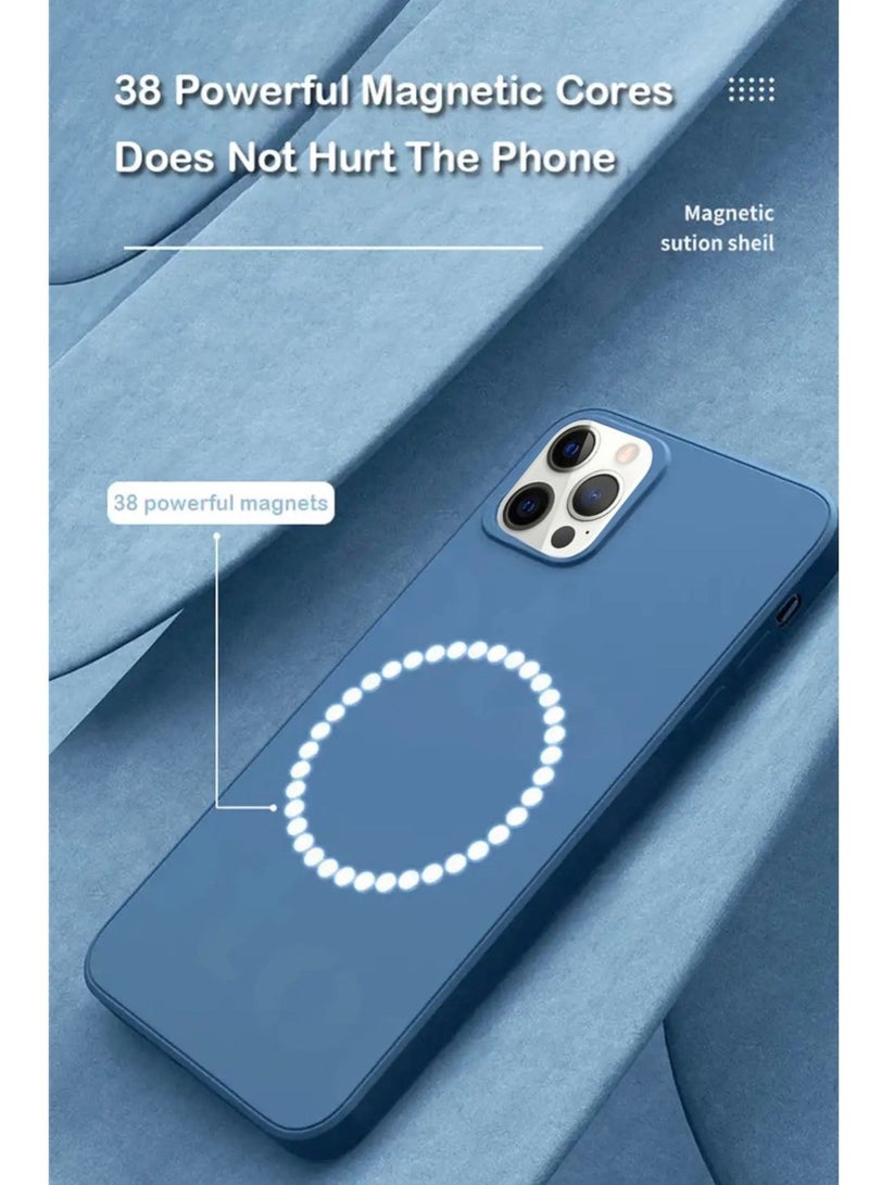 Magsafe phone protection cover magsafe magnet IP 13 PRO MAX pink - Image 4