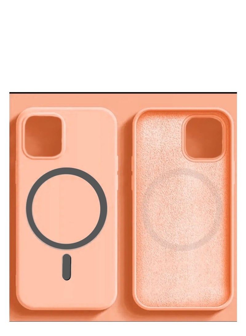 Magsafe phone protection cover magsafe magnet IP 13 PRO MAX pink - Image 1