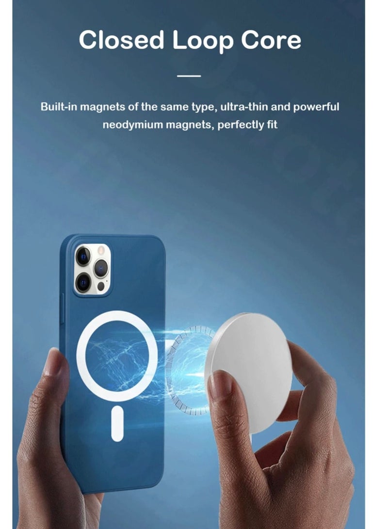 Magsafe phone protection cover magsafe magnet IP 13 PRO MAX pink - Image 3