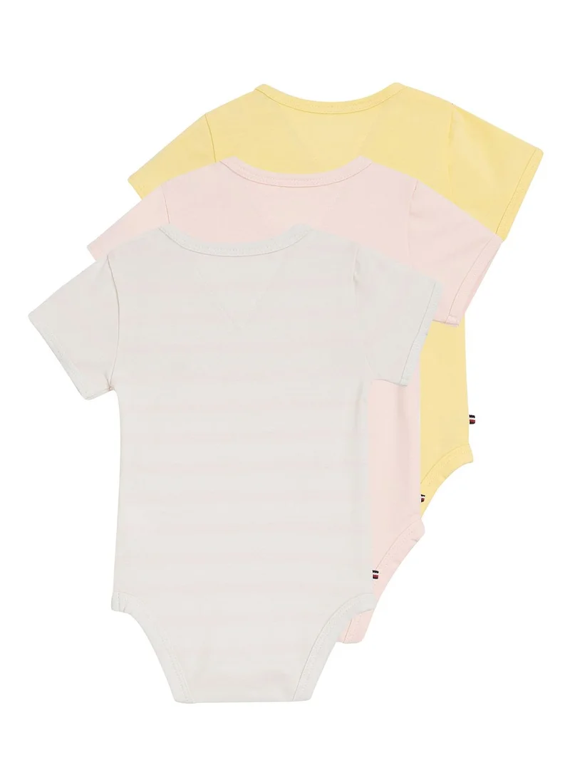 TOMMY HILFIGER Infant 3 Pack Assorted Bodysuits