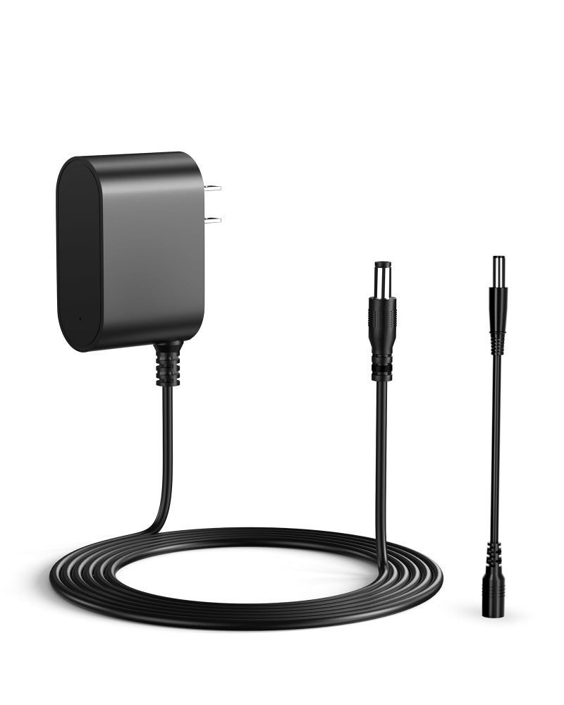 WUKUR 10V Charger for Bissell Pet Stain Eraser 2054 2002 2003 20037 20028 2003A 2164A 2842 2846 2877 3181 3180 3182 Power Adapter for Bissell Cordless Handheld Portable Carpet Vacuum Cleaner 1611736