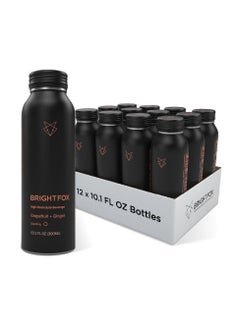BrightFox Grapefruit and Ginger Sparkling Hydration Beverage 300ml Pack of 12
