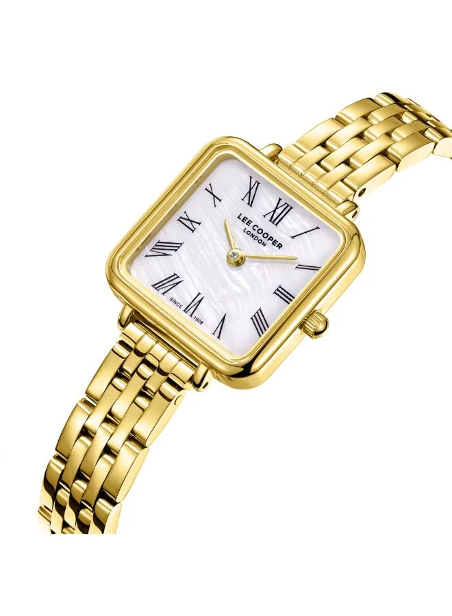 Lee Cooper Female's Metal Analog Watch LC08226.120 - 23,5x28,7 mm