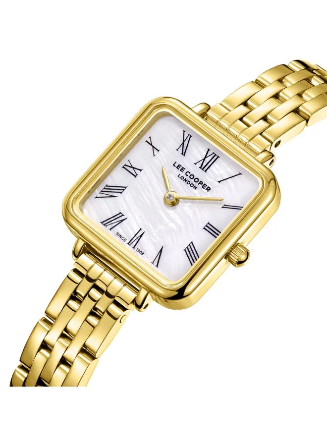 Lee Cooper Female's Metal Analog Watch LC08226.120 - 23,5x28,7 mm