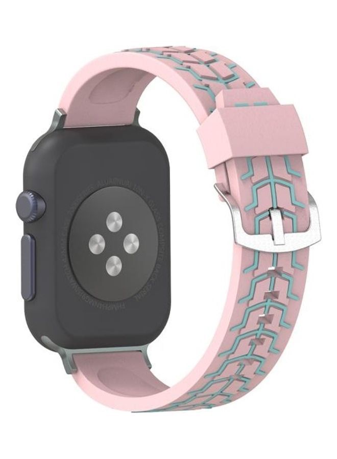 NIBEMINENT Replacement Watchband for Apple Watch Series 3/2/1 42mm Pink - Image 4