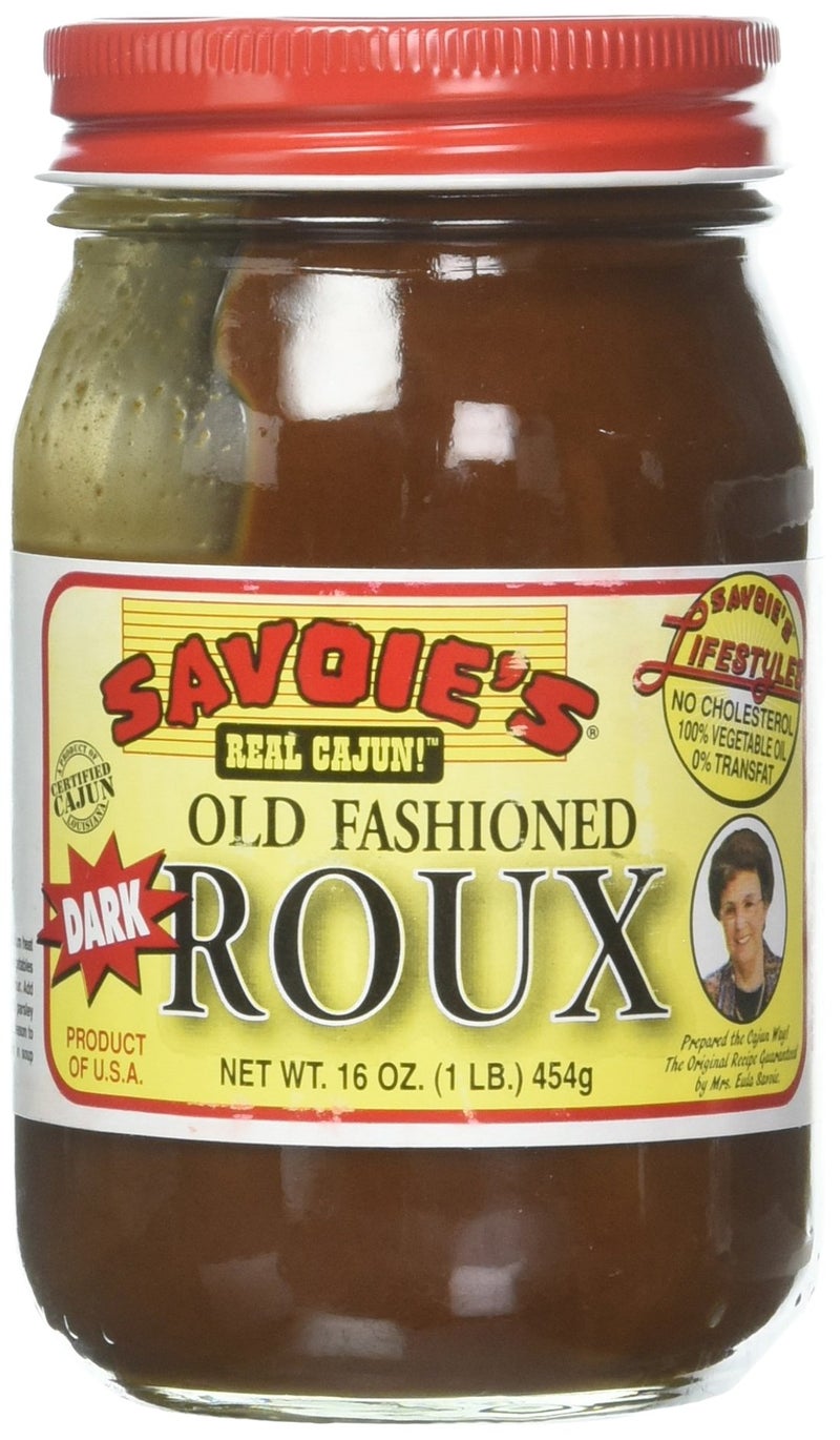 SAVOIE'S® Old Fashioned Dark Roux (16 oz) - Image 1