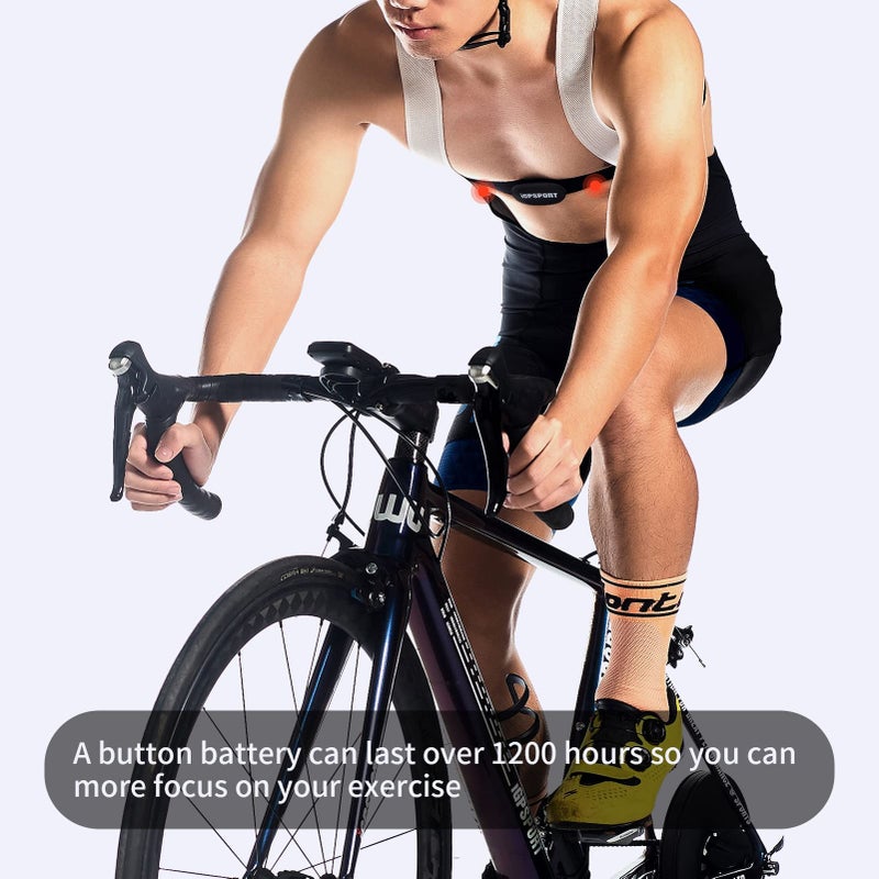 iGPSPORT for Running Cycling Gym Compatible with Garmin Polar Wahoo Bike Computer - Image 5