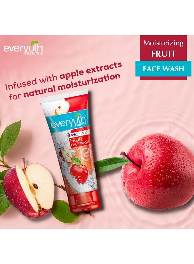Everyuth Naturals Moisturizing Fruit Face Wash, 150gm, Tube - Image 3