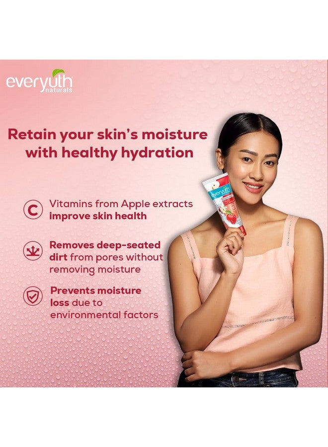 Everyuth Naturals Moisturizing Fruit Face Wash, 150gm, Tube - Image 2