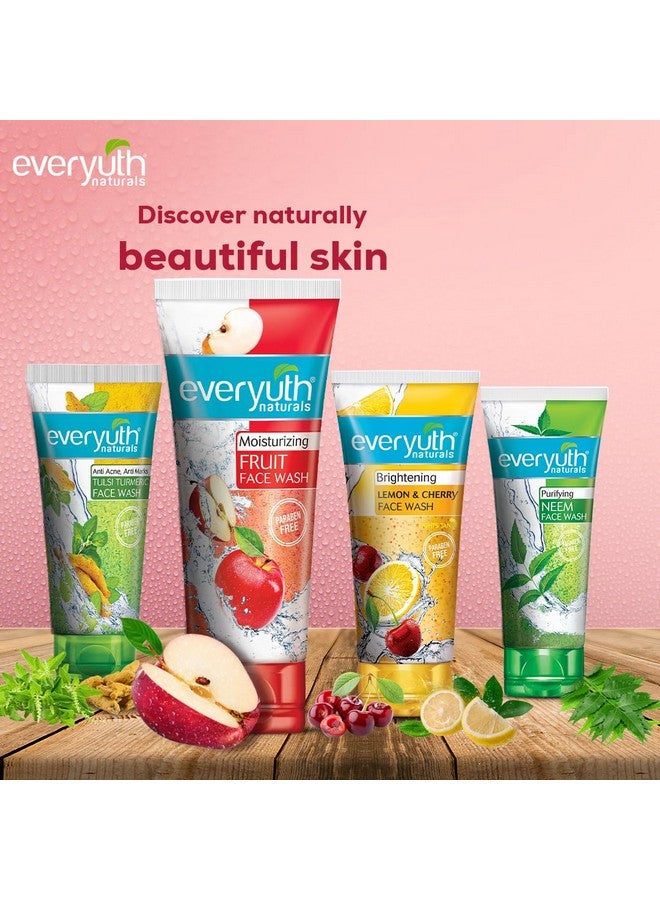 Everyuth Naturals Moisturizing Fruit Face Wash, 150gm, Tube - Image 5
