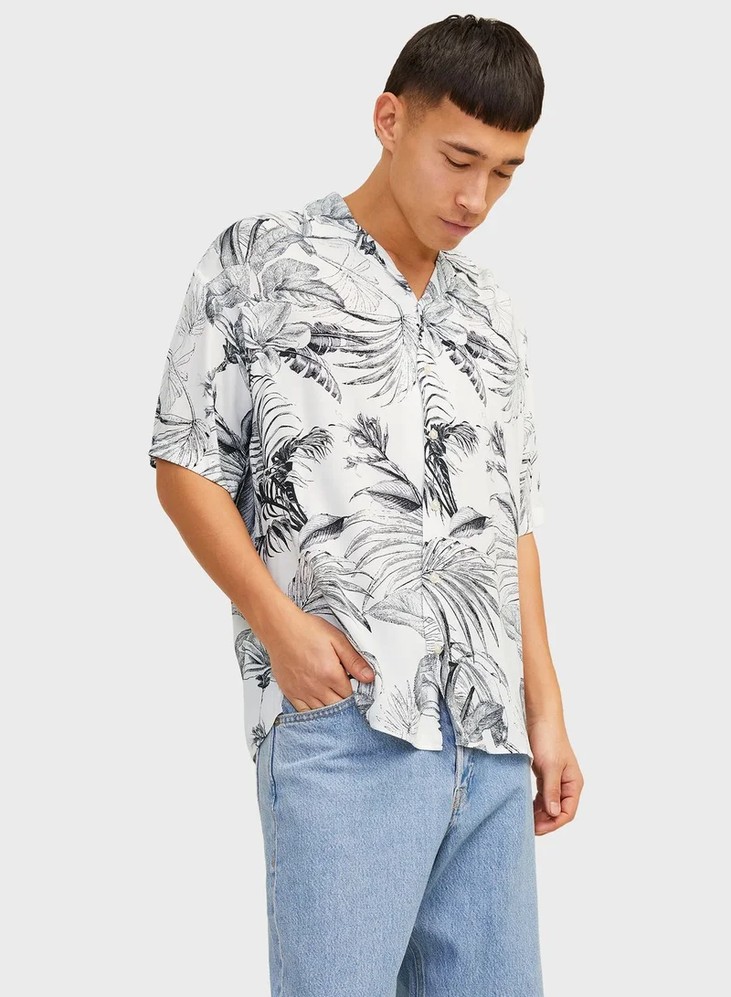 JACK & JONES All Over Printed Regular Fit Shirt