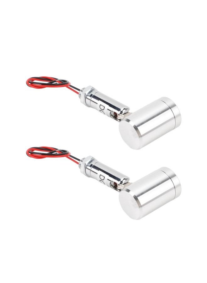 NIBEMINENT - 2 Pcs Mini LED Spotlight DC12V 1W 30° Angle Indoor Accent Up Lights Jewellery Showcase Spot Light for KTV Cabinet Bookshelf Hallway Natural Light - Image 1