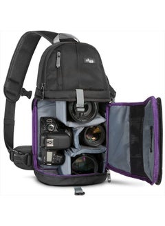 Camera Sling Bag DSLR - Camera Backpack for Canon, Nikon, Sony & GoPro Bag - Crossbody Camera Bag for Photographers - Camera Accessories