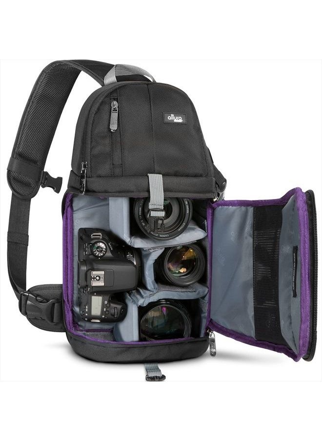 Altura Photo - Camera Sling Bag DSLR - Camera Backpack for Canon, Nikon, Sony & GoPro Bag - Crossbody Camera Bag for Photographers - Camera Accessories - Image 1