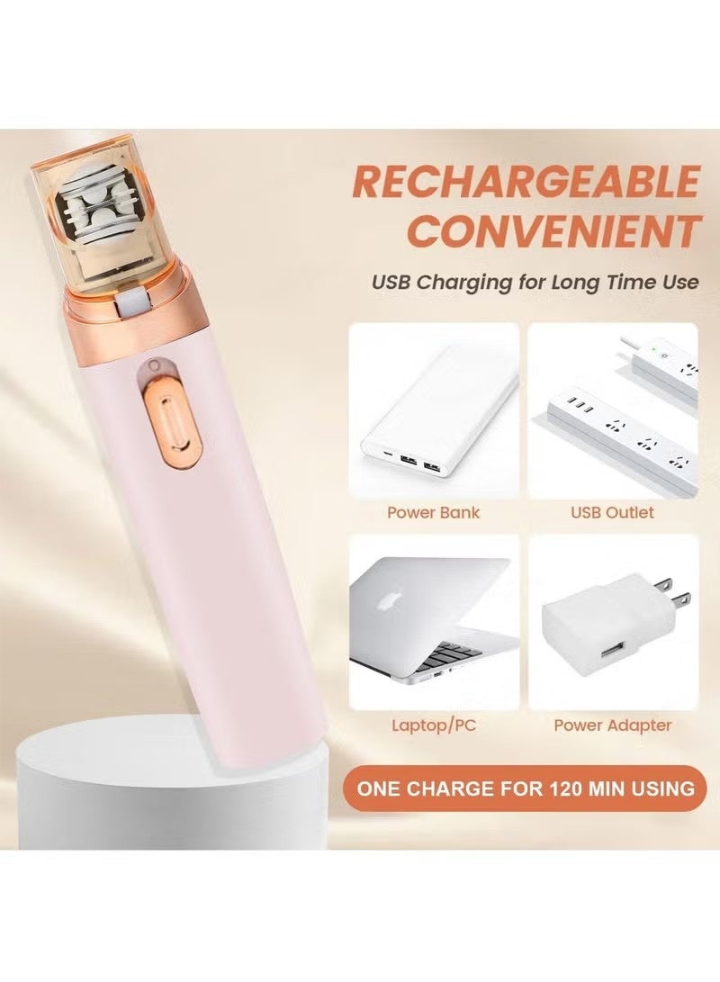 3.0 Women Face Epilator,Rechargeable Hair Removal for Women,Pluxy Facial Hair Removal, Suitable for Face,Body, Legs, Underarm - Image 4