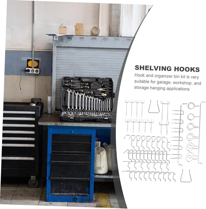 منظم الأبواب متعدد الاستخدامات للقبعات والمعاطف والمناشف متين وسهل التركيب - Image 5